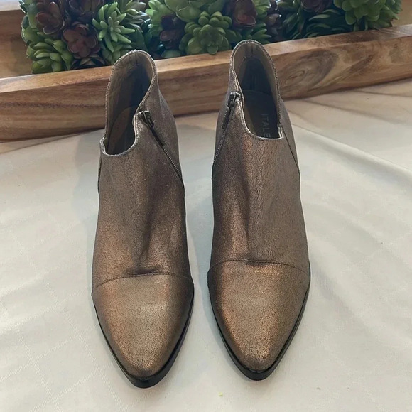 Italeau Marisa Waterproof Italian Leather Bootie‎ boot boots US 8.5 Eu 39.5 EUC - Picture 3 of 10